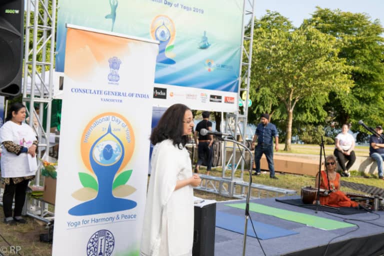 5th International Day Of Yoga Celebrated in Vancouver, BC ...